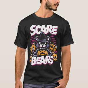 T-shirt Scare Bears Éffrayant drôle Halloween Design