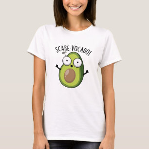 T-shirt Scare-vocaco Funny Avocado Puns