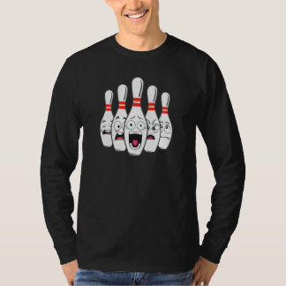 T-shirt Scared Bowling Pin For Bowlers
