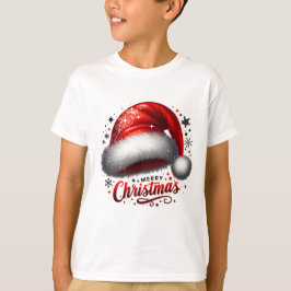 T-shirt Scarlet Santa Hat Glow