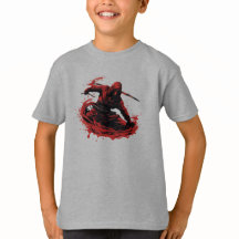 Scarlet Stealth : Chemise de maître rouge Ninja