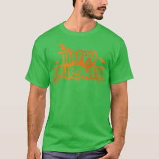 T-shirt Scary happy halloween witch witch Pompon