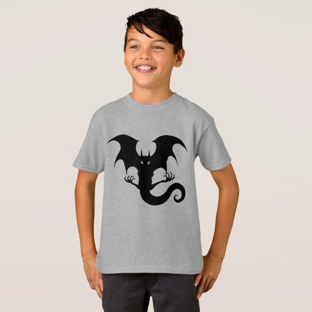 T-shirt Scary Vampire Dragon Créature Halloween (Devant entier)