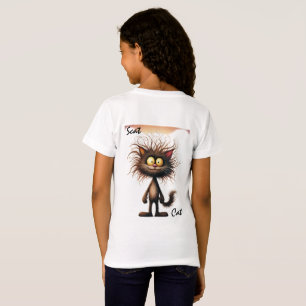 ⭐ T-shirt Scat Cat – T-shirt drôle pour enfant ave