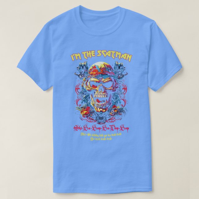 T-shirt Scatman Skibabopbadopbop (Design devant)