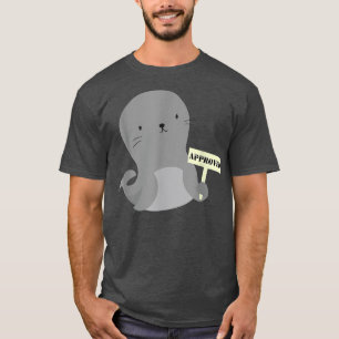 T-shirt Sceau Approuvé Funny Seal Animal Pun