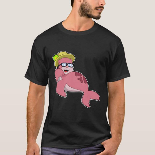 T-shirt Sceau avec lunettes.PNG (Devant)