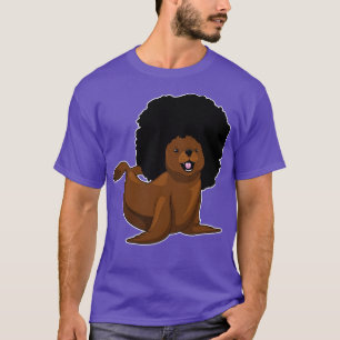 T-shirt Sceau cheveux Afro