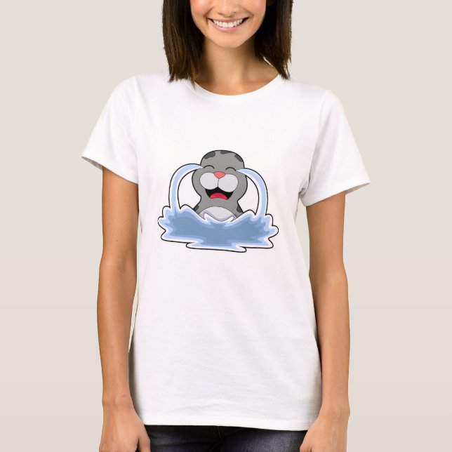 T-shirt Sceau dans l'eau (Devant)