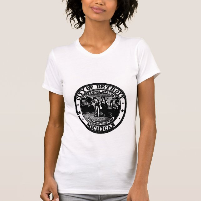 T-shirt Sceau de Détroit (Devant)