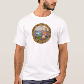 T-shirt Sceau de la Chemise de Californie