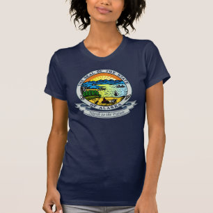 T-shirt Sceau de l'Alaska