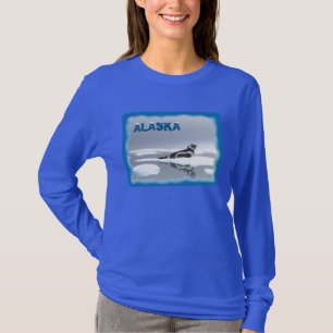T-shirt Sceau De Ruban Sur Glace