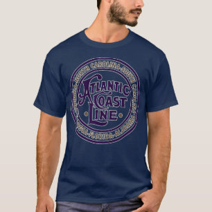 T-shirt Sceau ferroviaire de la ligne de la côte atlantiq