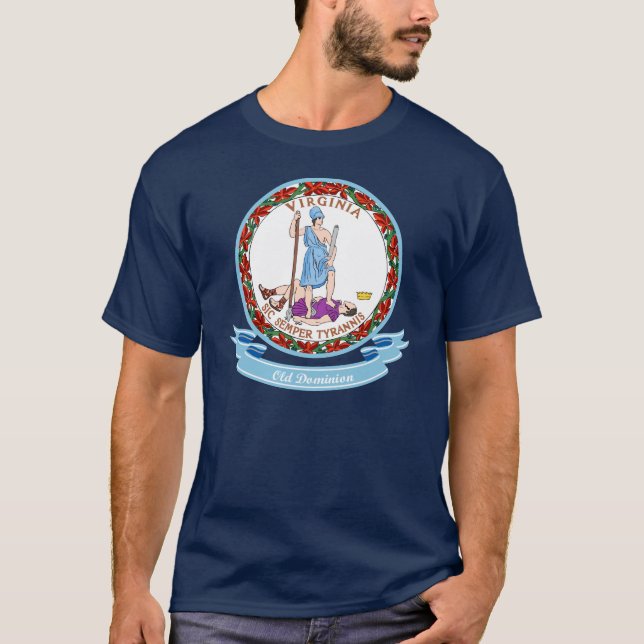 T-shirt Sceau Virginie (Devant)