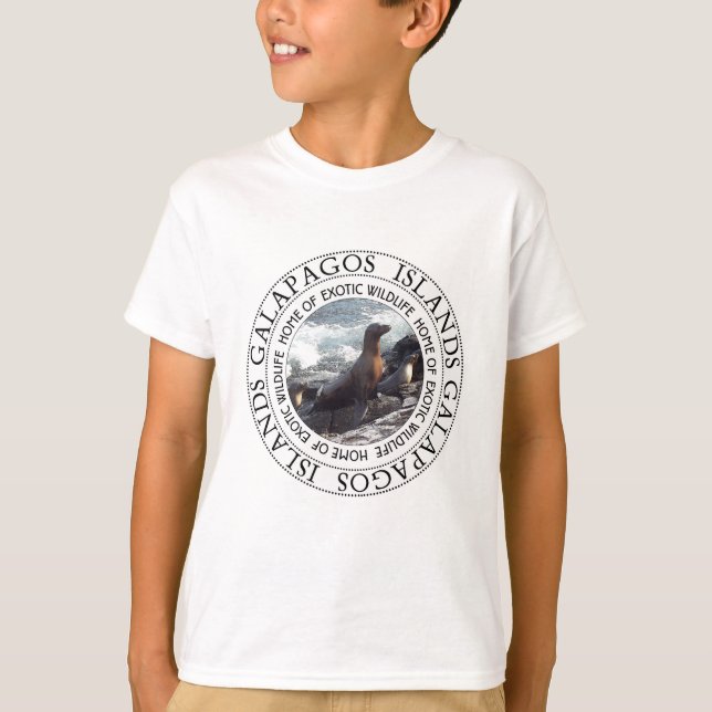 T-SHIRT SCEAUX DE GALAPAGOS RONDS (Devant)