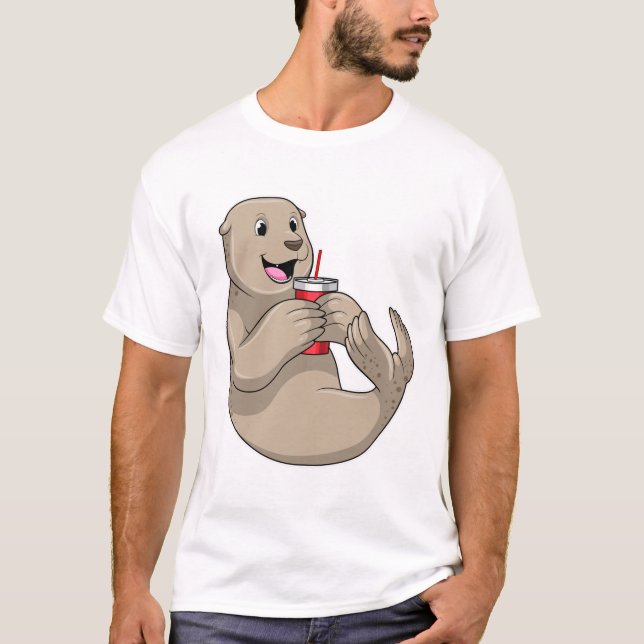 T-shirt Sceller avec de la boue avec de la paille (Devant)