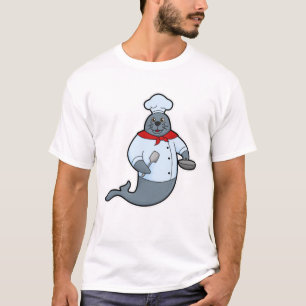 T-shirt Sceller comme faire cuire à la poêle et à la spatu
