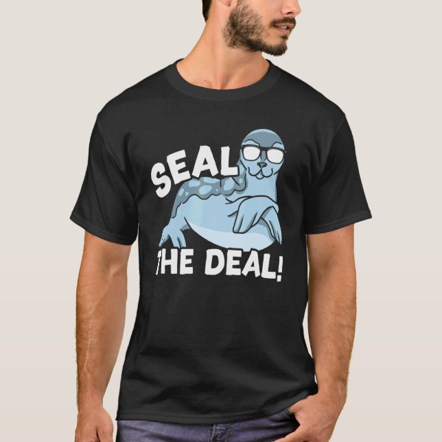 T-shirt Sceller l'opération Sceau Whisperer Animal Marine  (Devant)