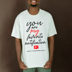 T-shirt Scénario numérique de médias sociaux d'amour noir 