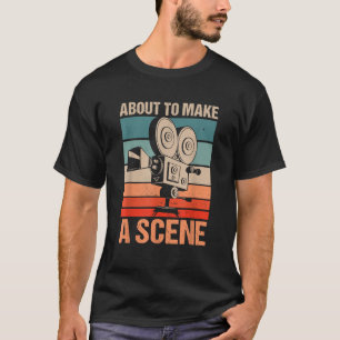 T-shirt Scénariste de court métrage réalisateur de cinéma