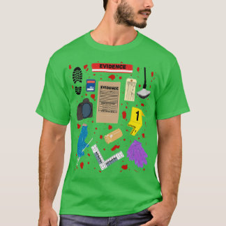 T-shirt Scène criminelle s