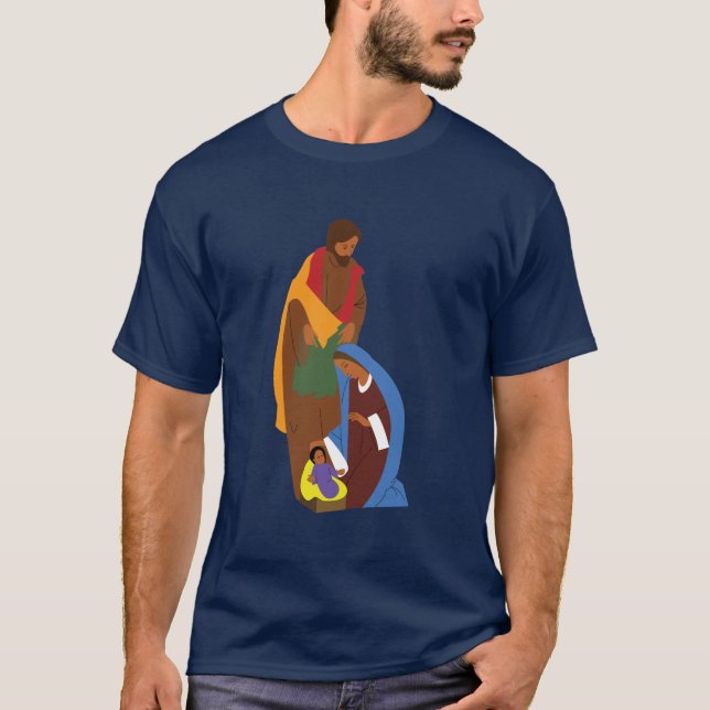T-shirt Scène de la Nativité (Devant)