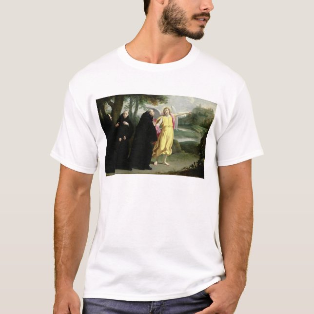 T-shirt Scène de la vie de St Benoît (Devant)