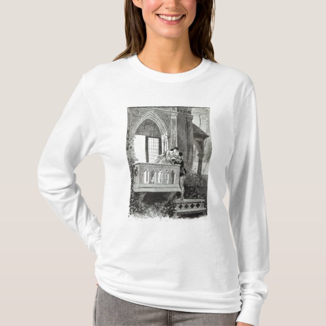 T-shirt Scène de l'acte II de Romeo et de Juliet (Devant)
