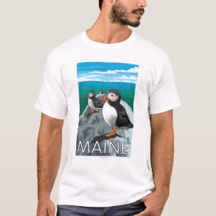 T-shirt Scène de MainePuffins