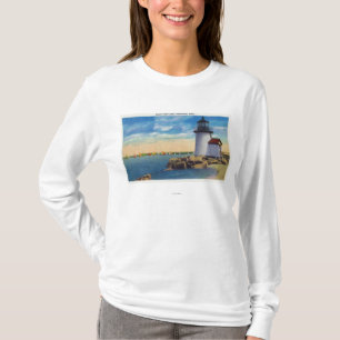 T-shirt Scène de phare de point de Brant