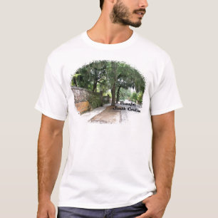 T-shirt Scène de rue, Beaufort, Sc