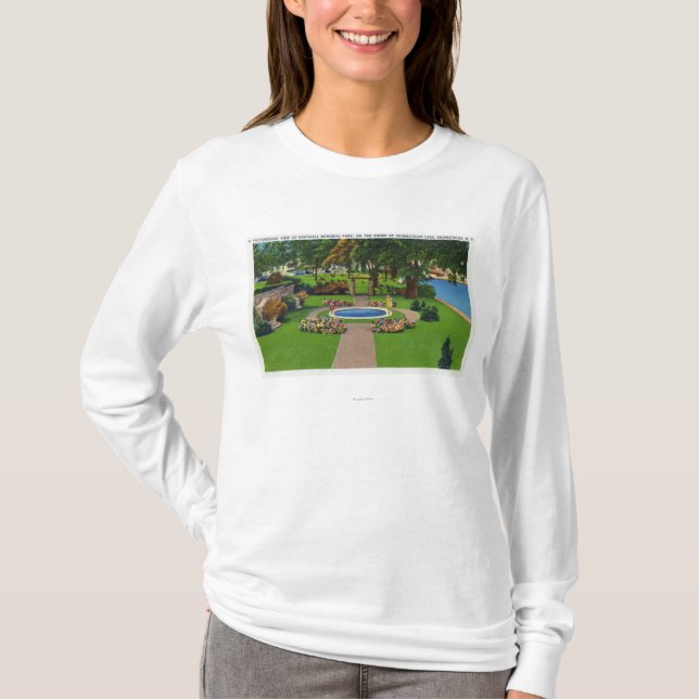 T-shirt Scène de Shotwell Memorial Park par le rivage de (Devant)