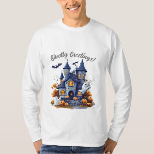 T-shirt Scène d'Halloween éffrayant