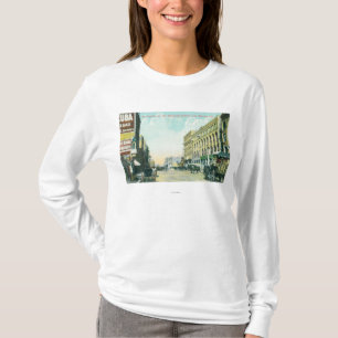 T-shirt Scène en gros de secteur sur la rue de Los Angele