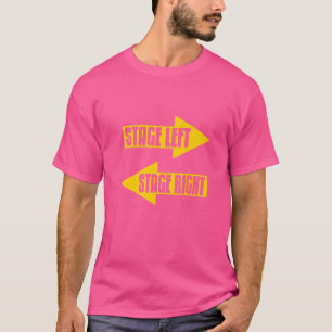 T-shirt Scène gauche scène droite incroyable acteur de scè