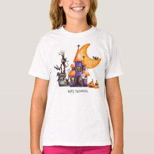 T-shirt Scène Halloween