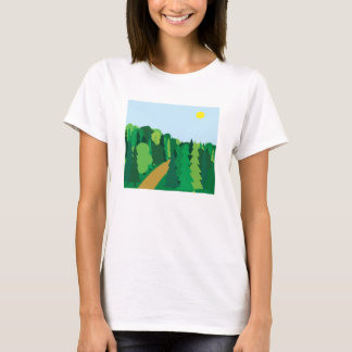 T-shirt Scène naturelle