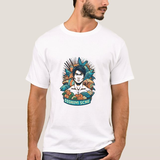 T-shirt Scène Sashimi (Devant)
