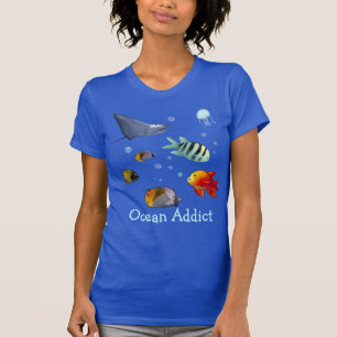 T-shirt Scène sous-marine