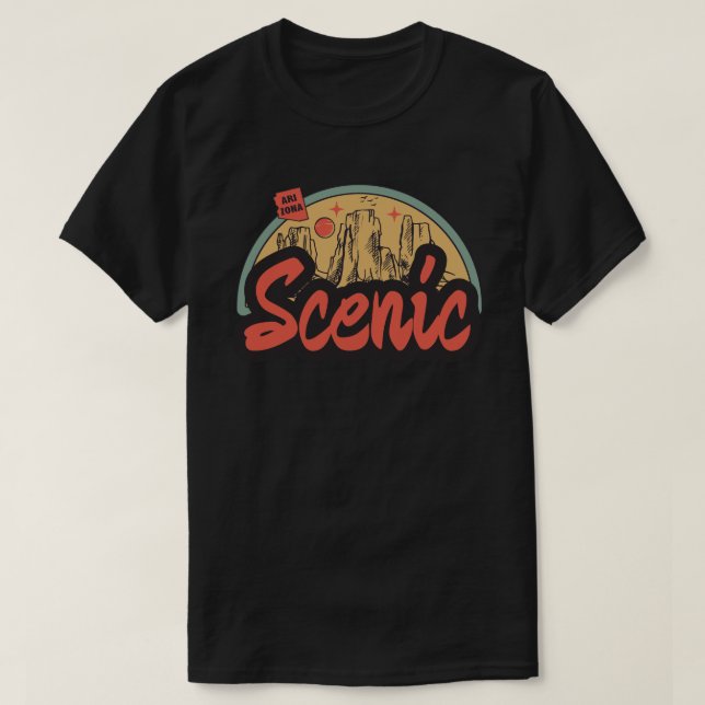 T-Shirt Scenic, Arizona (Design devant)