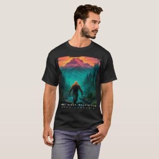 T-Shirt Scénique Sasquatch du Mont Baker Washingto