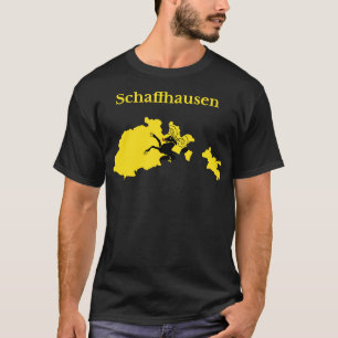 T-shirt Schaffhausen Canton Design Suisse