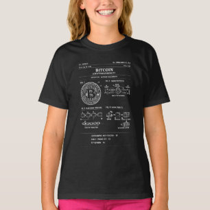 T-shirt Schéma Bitcoin : Diagramme de flux crypto