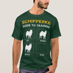T-shirt Schipperke Guide D'Entraînement Chien Obedience C