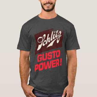 T-shirt Schlitz Milwaukee les années 70 esthétique