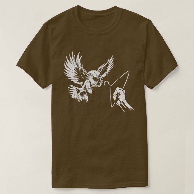 T-shirt Schloctober Birdemic Triblend (Design devant)