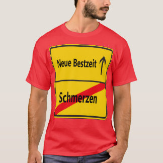 T-shirt Schmerzen Neue Bestzeit