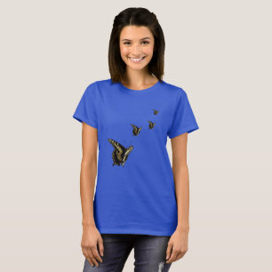 T - Shirt - Schmetterlinge fliegen in die Ferne