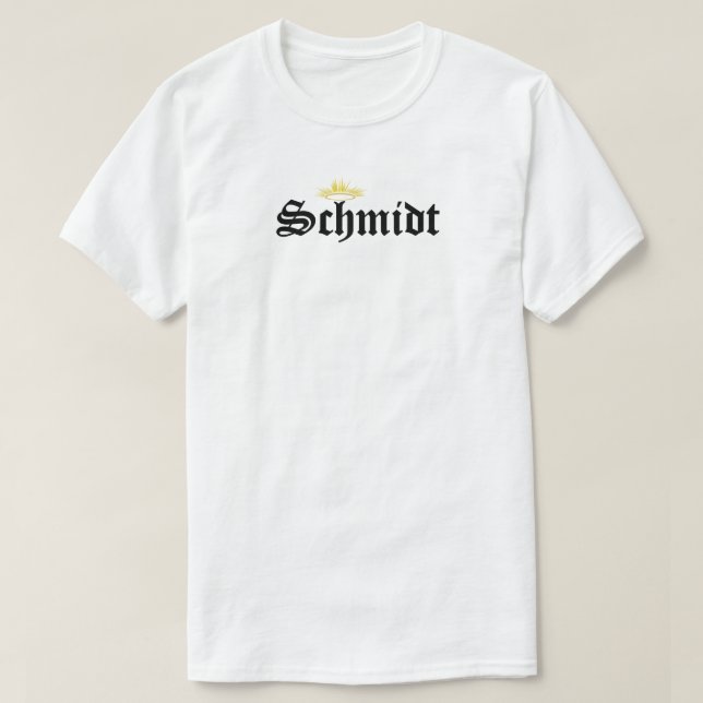 T-shirt Schmidt saint (Design devant)